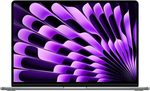 2023 Apple MacBook Air con Apple M2 Chip (15-pollici, 8GB RAM, 256GB SSD) (QWERTY Spanish) Grigio Siderale (Ricondizionato)