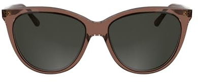 Calvin Klein Women's Sunglasses CK25508S - Burgundy with Solid Warm Smoke Lens