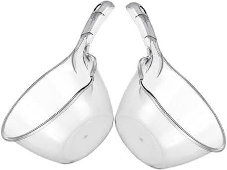 Alipis 2 Piezas Pala De Agua De Plástico Mango Cucharón De Agua Para Cocina y Baño Utensilio De Cocina