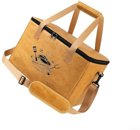 Bolsa de barbacoa aislada de alto rendimiento con capa impermeable para una mayor retención del calor