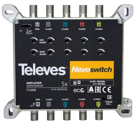 NEVOSWITCH AMPLIF.5x5 F G27/25dB Vs110