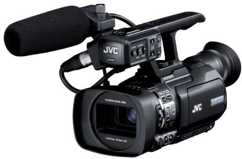 JVC GY-HM150E Professional Camcorder - Black (FHD SDXC 10xZoom) 2.7 inch LCD