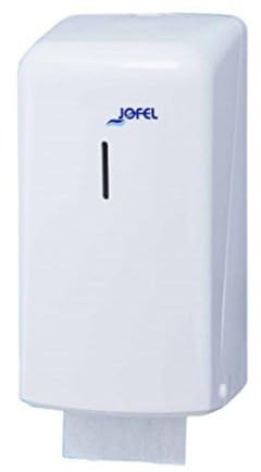 Jofel AF50000 - DOPPELROLLEN-TOILETTENPAPIERSPENDER AZUR WEISS