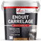 Enduit carrelage, salle de bain, cuisine, mural et sol, recouvre et rénove, faïence, masquage, renove carrelage - 4 kg (environ 2,6 m²) Cuivre - ARCANE INDUSTRIES