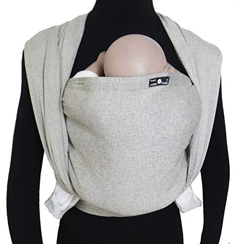 Didymos tta-841-006 Babytragetuch, größe 6, M, grau/silber