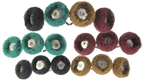 Rocaris 40 Pack 1 Zoll Polierscheiben für Schleifscheiben für Dremel Drehwerkzeug 25 mm