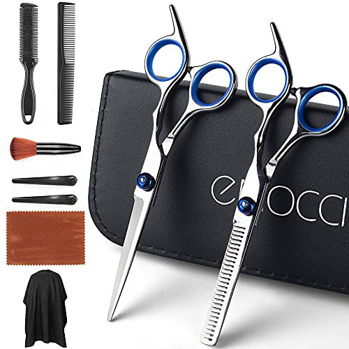 Ciseaux Coiffure Cheveux Professionnel Cisailles Barber sculpteurs Lot kit Famille Coupe de cheveux outil de Barber salon et usage domestique