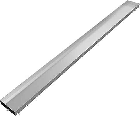 Abdeckung für Duschrinne AQUABAD® SDS Premium (Abdeckung/Rost einzeln!) / Länge: 90 cm, aus poliertem V2A Edelstahl/Design: „Befliesbare Mulde
