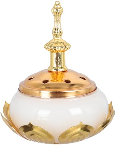 Cabilock 1stück Lotus-räuchergefäß Aus Eisenkunst Dekorativer Räucherstäbchenhalter Für Zuhause Orientalisches Design Für Wohnzimmer Schlafzimmer Und Hellrosa