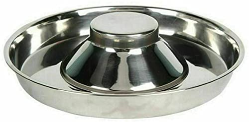 ebuyerfix Puppy Slow Feed Bowl Stops Dog Food Gulping Bloat and Rapid Eating Puppy Dish Can be Used for Multiple Puppies to Eat Water Bowl and Dog Food Bowl at The Same Time (30cm/11.81in)