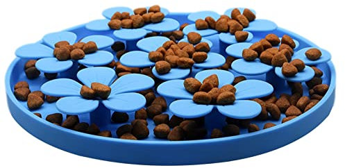 Visiblurry Slow Feeder Pad,Futtermatte für Hund und Katze - Langeweile-Angst-Reduzierer; Perfekt für Lebensmittel, Leckereien, Joghurt oder Erdnussbutter. Eine lustige Alternative zu einem Katzennapf
