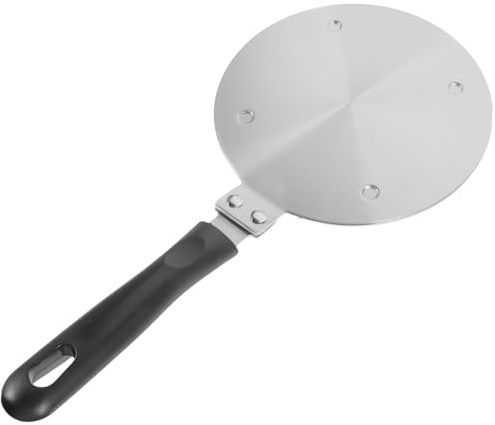 COLLBATH Piastra Diffusore di Calore per Macchina Caffè Induzione in Acciaio Inossidabile Manico in Bakelite, Adattatore Risparmio Energetico per Caffettiera Moka