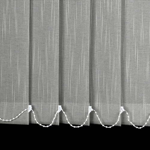 Persianas verticales personalizables para oficina con soportes de montaje en techo, tratamiento de ventanas interiores, 180 cm x 280 cm
