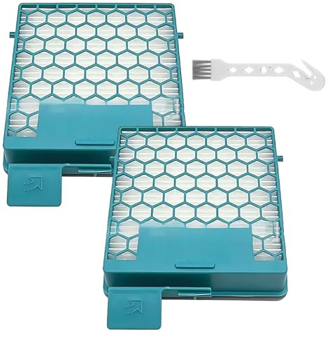 2PCS CX1 Hygiene AirClean Filter für Miele Boost CX1 Filter, Staubsauger für Active, für PowerLine, für Allergy, für Parquet PowerLine, alternativ Filter für SF-HY 60 / SF-HA 60, Zubehör