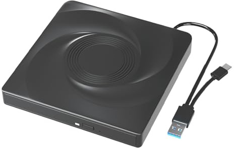 Navna Unità DVD Esterne Per Laptop USB3.0 USB C Lettore DVD Per Laptop ROM Unità di Disco Bruciatori Portatile Facile Da Trasportare