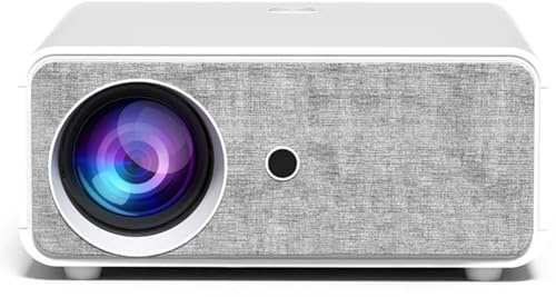AZENCIA.- Proyector Full HD 1080p - 1200 lúmenes ANSI, Bluetooth, HDMI/USB/VGA - Android Smart Projector 300, Corrección Auto ±15°, Altavoces estéreo 2×5W, lámpara LED 20.000h