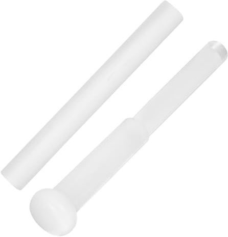Mikinona 2 Stück Kristallklangschalen Schlägel aus Acryl Vielseitiger Klangstab für Meditation Yoga Klangtherapie Eleganter Langlebiger Klangstab für Klangschalen Pyramiden und Klangspiele
