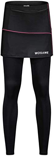 Damen Fahrrad Rock 2 In 1 Sport Skort Hosenrock Mit Sitzpolster Gepolstert Radlerhose Frauen Fahrradunterwäsche Frauen Fahrradrock Shorts