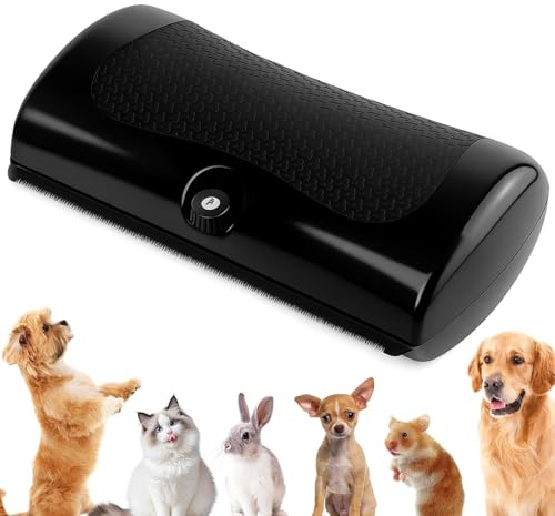 KEWUF Cepillo para Perros y Gatos, Deslanador Perros, Cepillo para Perros, Eficaz para la Eliminación de Pelo Muerto y Cuidado del Pelaje de su Mascota, Cepillo para Mascotas de Pelo Corto y Largo