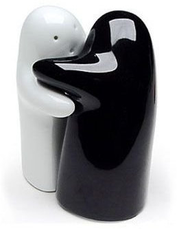 Set per Sale e Pepe Abbraccio Fantasmini Bianco e Nero