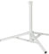 AKTIVE 53851 - Base per ombrellone 3 gambe | Palo Ø19/22 mm, 61x49,5 cm, filettatura regolabile | Base per ombrellone da terrazzo in alluminio | Piede con gambe pieghevoli | Base per ombrellone