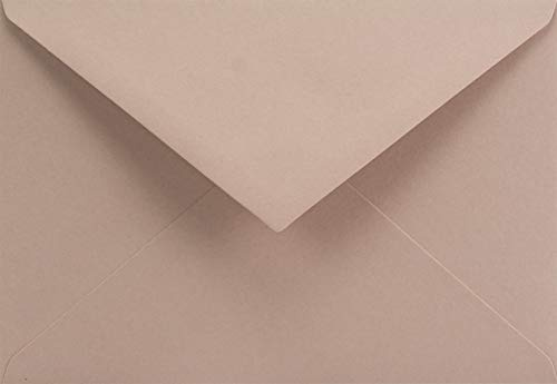 Netuno 100 Briefumschläge Alt-Rosa DIN C6 11,4 x 16,2 cm 120g Keaykolour Old Rose bunte Papierumschläge Natur Öko Briefkuverts farbig Umschläge C6 hohe Qualität für Einladungen Weihnachtskarten
