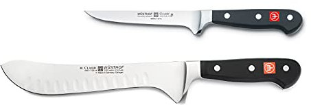 WÜSTHOF Classico set di coltelli per barbecue da 2 pezzi