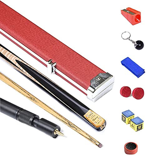Billardqueues Professionelle Pool Queue Stick Queue mit verstellbarer Verlängerung, 57 Zoll Professioneller Pool Queue Stick, Kommerzielle Queue Sticks Pool Sticks, Billard Pool Queue Stick, 10 mm Sp