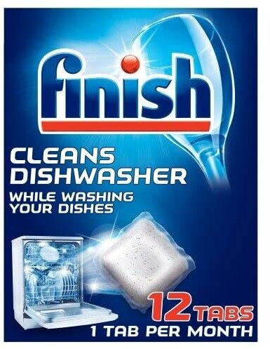 Finish Nettoyant Machine Pendant le Cycle 12 Tablettes