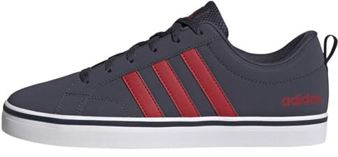 adidas Unisex VS Pace 2.0 Shoes, Shadow Navy / Scarlet / Cloud White, 10 UK