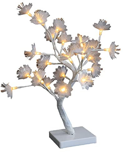 DOITOOL Usb Lichtbaum Led Nachtlampe Baumform Kreative Dekorlampe Usb Anschluss Schlafzimmer Tischlampe Für Innenraumdekoration