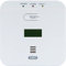 ABUS Kohlenmonoxid-Warnmelder COWM510 - CO-Melder mit 85 dB lautem Alarm, Prüftaste, 10-Jahres-Sensor & LCD Display - Weiß - 2er Set