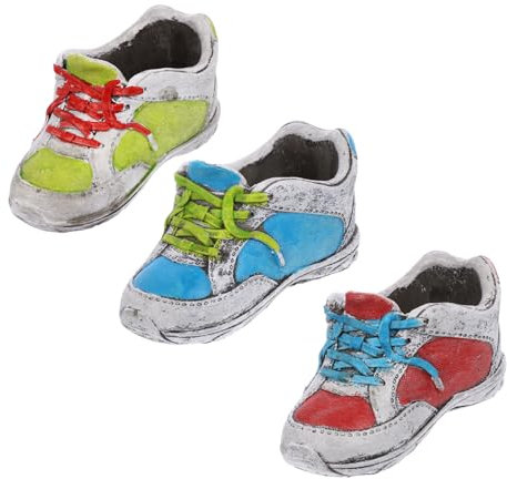 Yardenfun 3st Blumentopfschuhe Topf Für Pflanzen Kaktuspflanzer Pflanzenvase Kreativer Blumentopf Blumentöpfe Drinnen Figuren Blumentopf Figuren Pflanzenbehälter Mini-töpfe Keramik