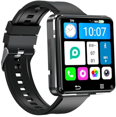 HQ-998 4G LTE GPS Full Network Android 11.0 Standalone Smartwatch 64GB 2.64 Inch HD Large Screen 500W Dual Camera Google Play SIM Card Smart Watch for Men