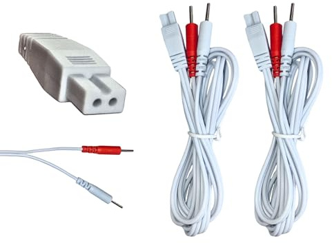Healthcare World tens kabel mit 2 mm Pin Anschluss ein Paar