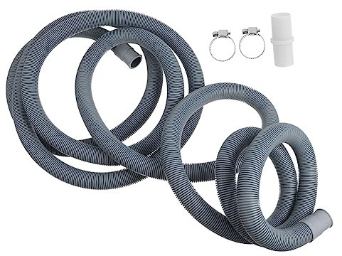 DIYEAH Washer Drain Hose Extension Kit with Connectors and Clamps Flexible Design for Easy Installation Washing Machine Drainage