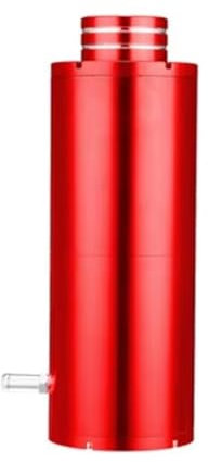 AMXHYVS Serbatoio di Raccolta del Liquido di Raffreddamento del Radiatore del Liquido di Raffreddamento ... Radiatori per Moto(Red)