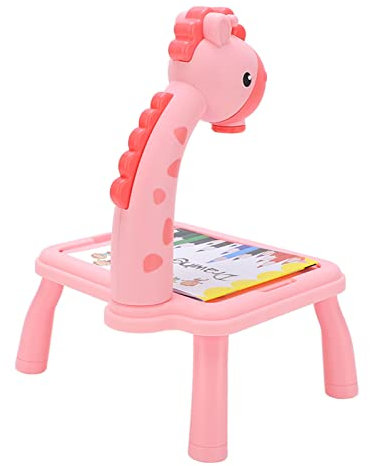TIKATARER Drawing Projector für, Zeichnen Projektor Zeichnen Projektor Kleine Tischtisch Kinderverfolgung und Draw Projector Toy Projection Board für Jungen und Mädchen