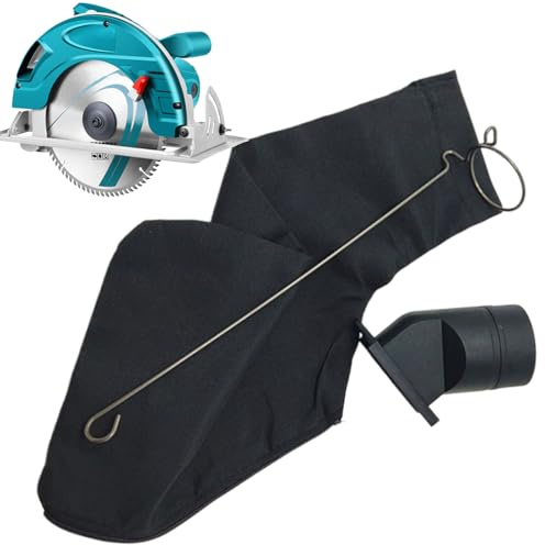 Sac à poussière scie - sacs de collection d'aspirateurs, récipient à poussière de la poche filtre, accessoire de collecte, stockage d'installation facile, sac de remplacement | Machines circulaires en