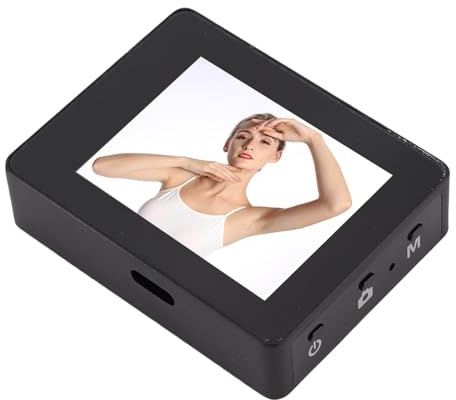 KAKAKE Pantalla Clara Pantalla Selfie Inalámbrica Magnética de 2 Pulgadas para Grabación de Video Cámara Trasera, Proyección de en Tiempo Real Adecuada para Creadores de Contenido de Transmisión en