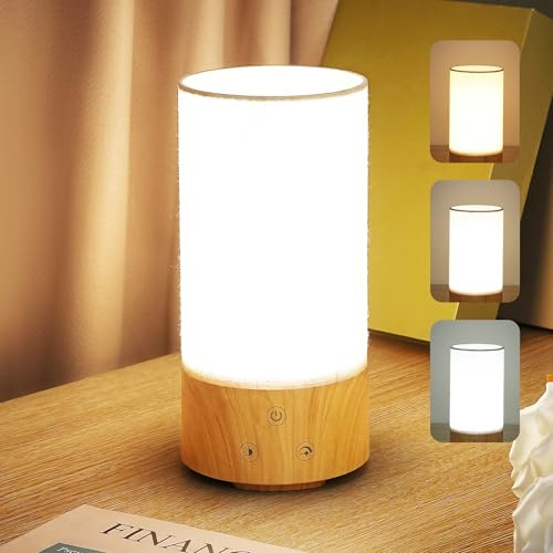SAD Lamp, Daylight Therapy Lamp with 10,000 LUX, UV Free LED Light Therapy with 3 Color Temp & 5 Brightness Level, Full Spectrum Light to Regulate Day/Night Rhythm, Energise, Focus and Rest, 4 × 8.4”
