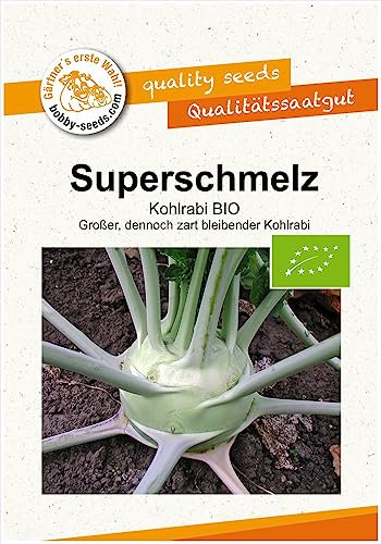 BIO-Kohlsamen Superschmelz Kohlrabi Portion