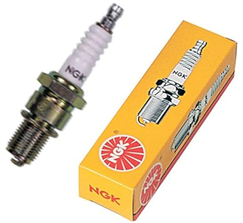 NGK – Tändstift NGK BP6ES – hållbar och pålitlig – högkvalitativ reservdel – motsvarar Champion N9YC, TASHIMA 2209877, NIPPony DENSO W17EWU, svart