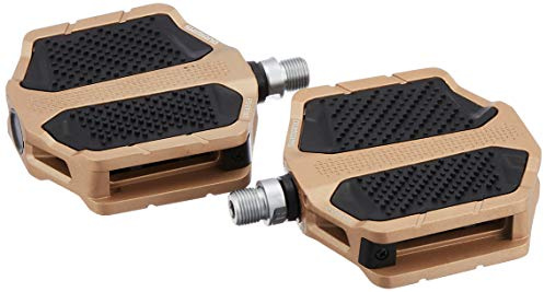 SHIMANO PD-EF205 Fahrradpedale, Gold, One Size