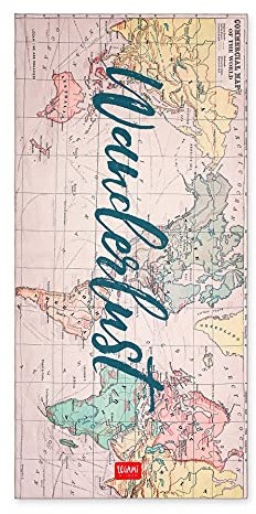 Legami Toalla de Playa Travel, Secado rápido, Toalla ultraabsorbente de Microfibra, compacta, Ligera de Transportar, 85 x 180 cm, para Playa, Piscina, mar, jardín