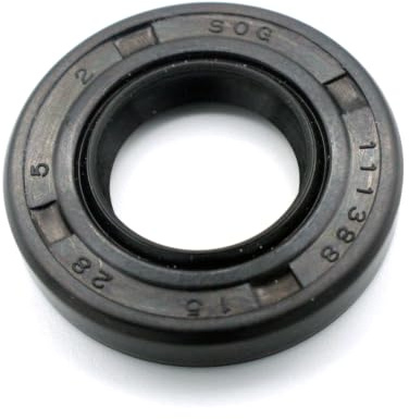 Parts and Parts Radialwellendichtring 15x28x5mm, AS/TC/BASL/WAS, DIN 3760 Simmerring, NBR 70, hitze & chemikalienbeständig, ideal für Motoren, Pumpen, Getriebe & industrielle Anwendungen