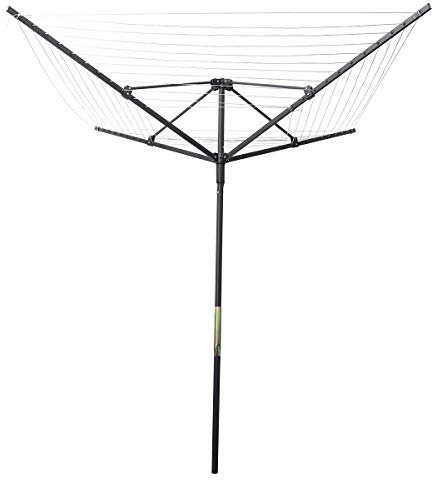 VAKUUM Estante de secado de paraguas, secadora de ropa, paraguas plegable de aluminio, secador de ropa en forma de percha para el hogar, estante de secado giratorio para tendedero, tendedero para el