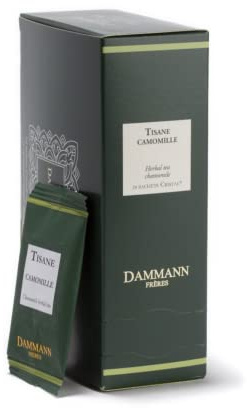 Dammann Frères® | Tisana Fiori Camomilla | Infuso Camomilla Rilassante - 21 Bustine (21 Gr) | Tisana Singole Bustine Fiori Camomilla