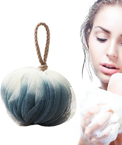 Spugna da bagno – Spugna da doccia, spugna jumbo da bagno | Scopo Jumbo Bath Puff Jumbo Scrubber per doccia, spugna per il lavaggio del corpo ultra morbida, spugna da bagno in schiuma per uomini