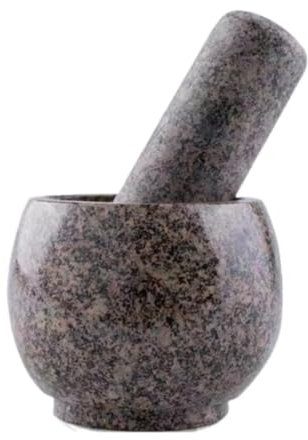 JYARZ Mortero Cocina para Triturar Especias Mortero De Piedra For Machacar Ajos, Máquina Prensadora De Ajos, Molinillo De Estilo Antiguo, Juego De Mortero Doméstico Juego De Mortero Y Mazo
